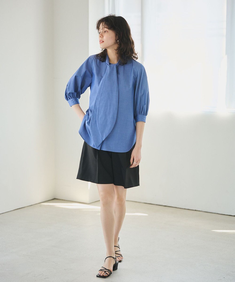 #Newans ストレートシルエットハーフパンツ 