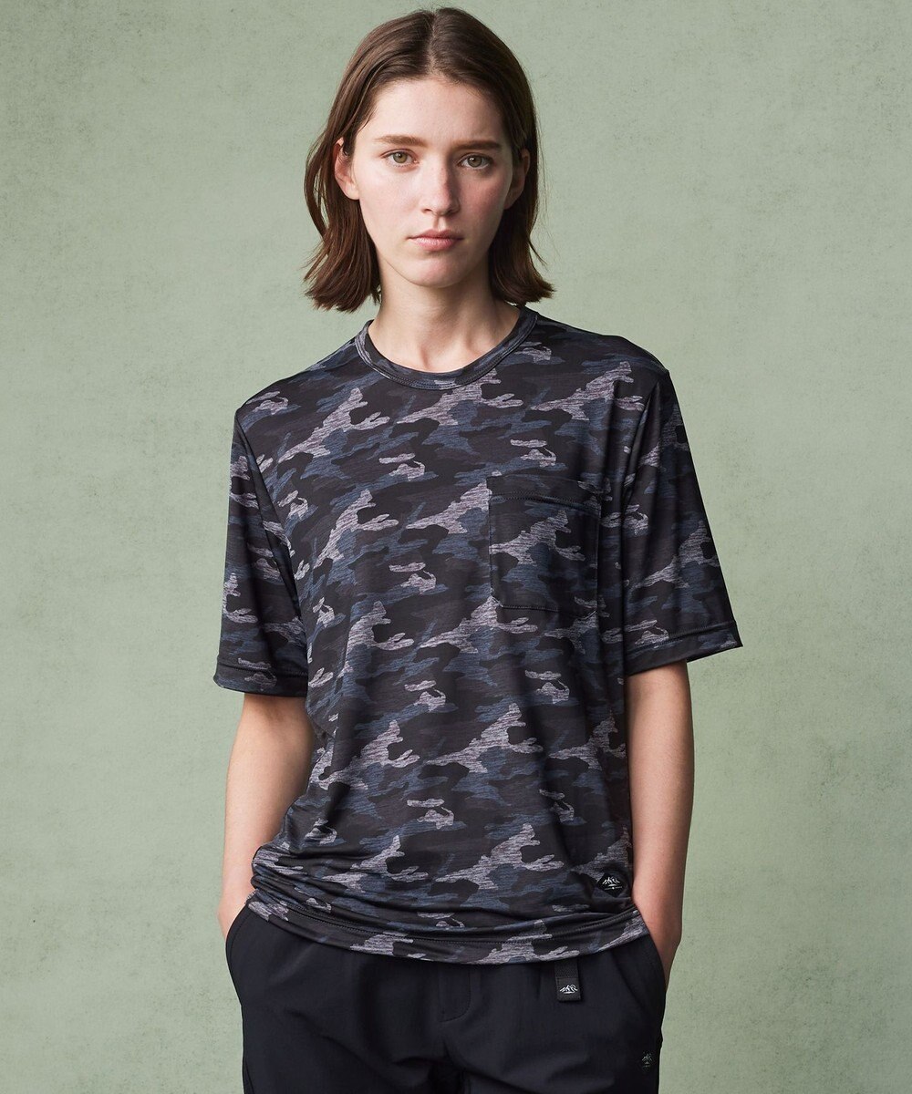 JOSEPH ABBOUD MOUNTAIN 【接触冷感】クールスキンガード Tシャツ 