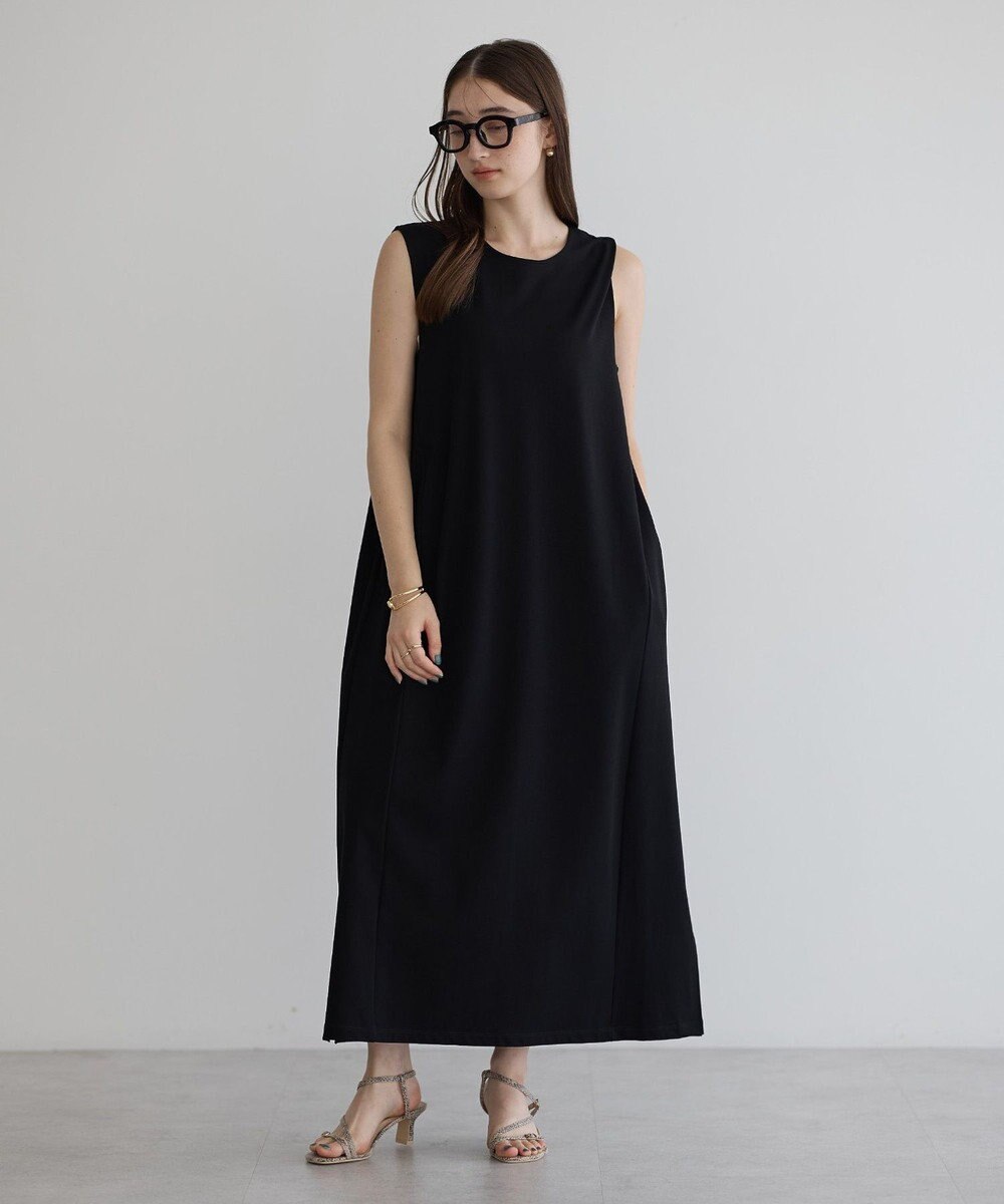 YECCA VECCA 2wayノースリーブカットワンピース 