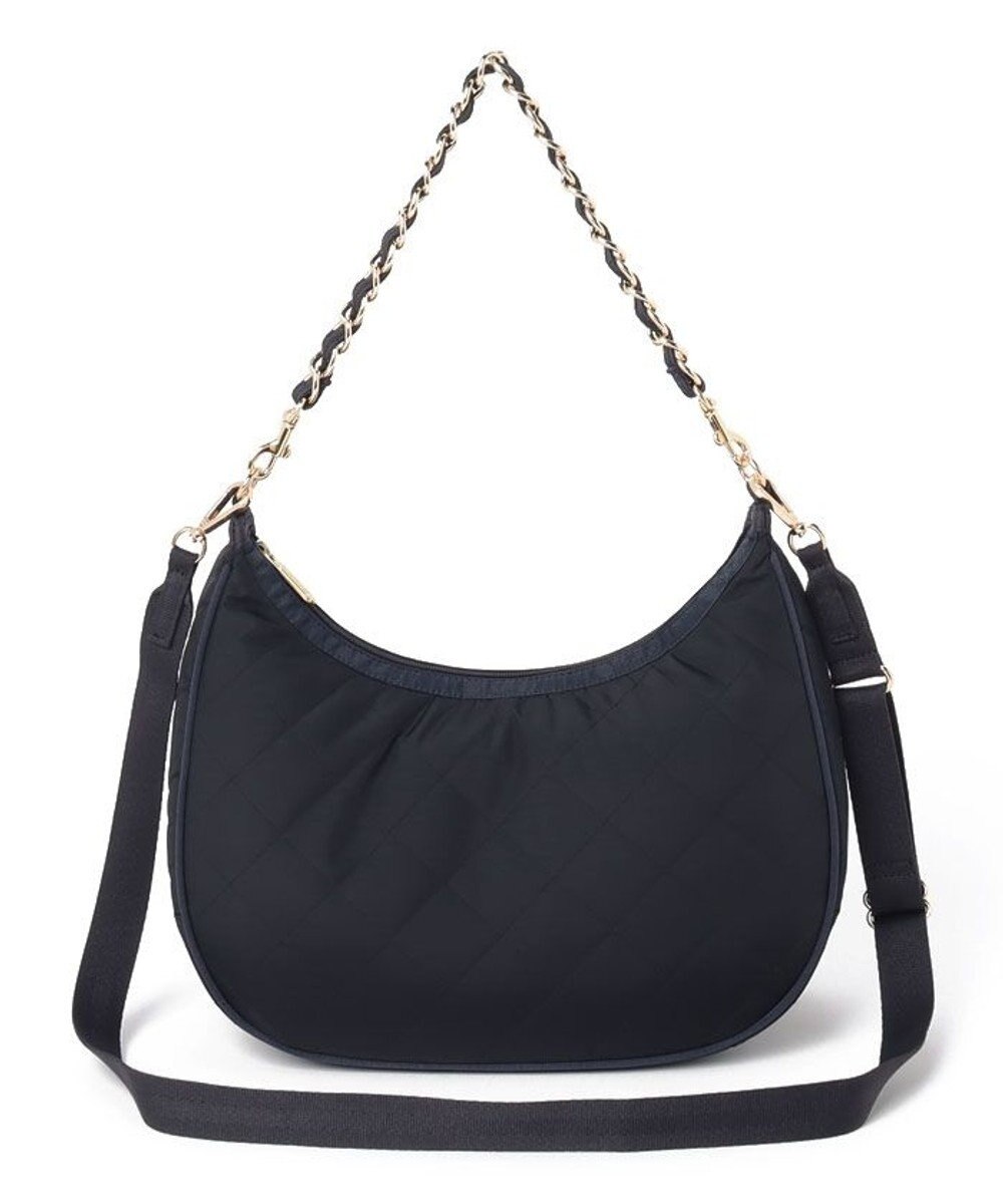 LeSportsac CHAIN N/S CONV HOBO/ディープシーブルーキルト 