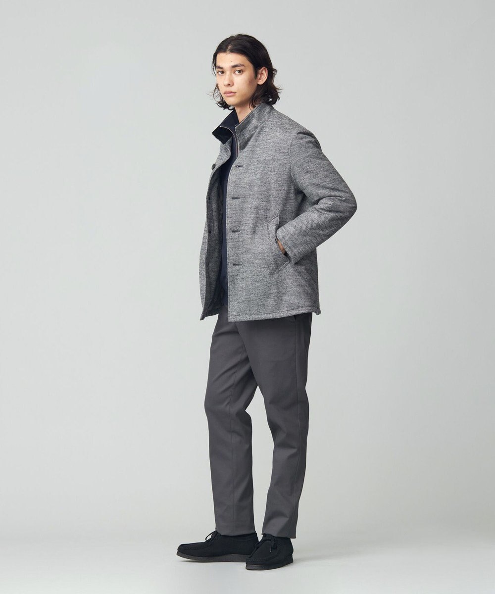 J.PRESS MEN ショートカーコート スタンドカラーブルゾン 