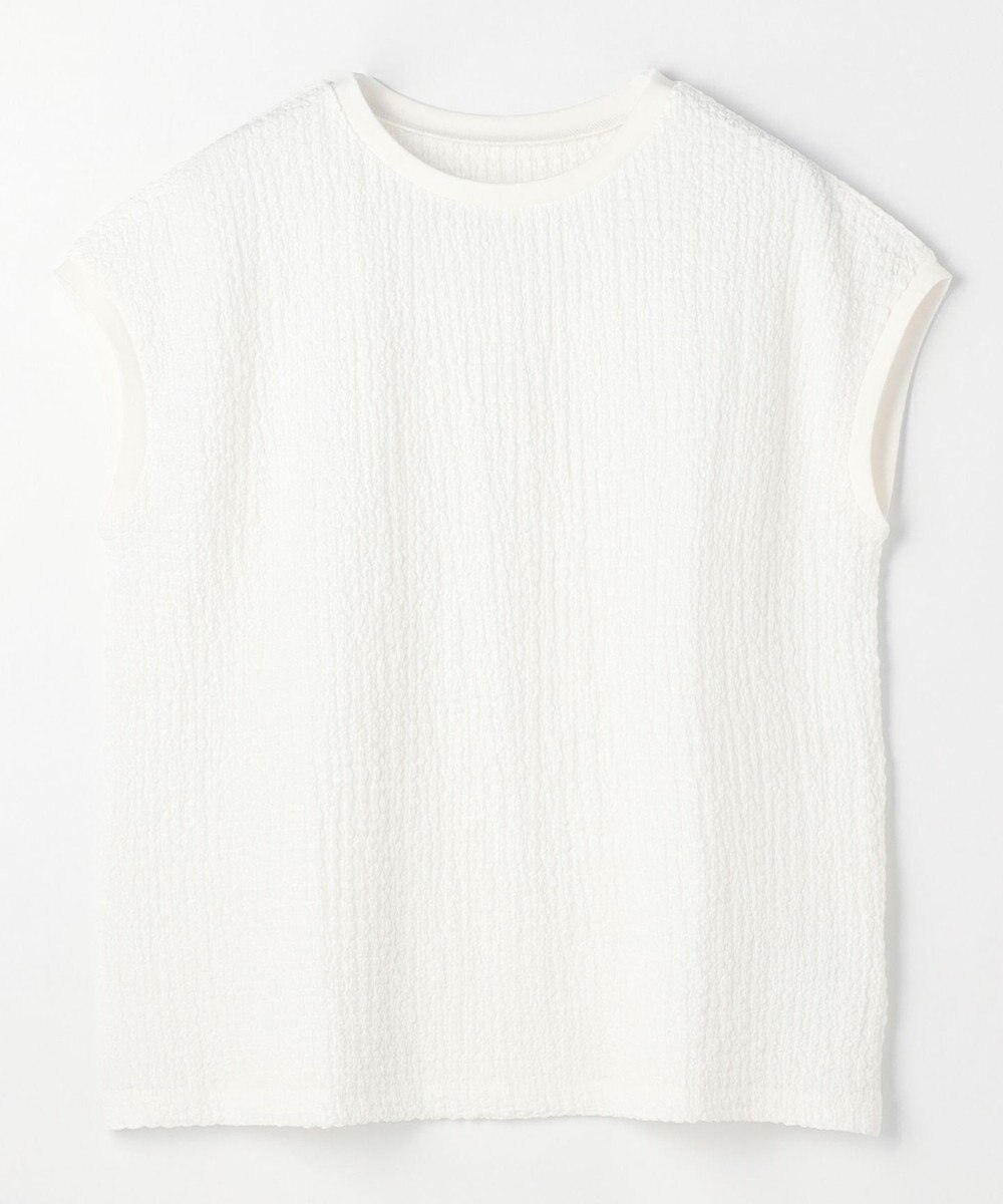 ANY L レースフレンチスリーブプルオーバー 