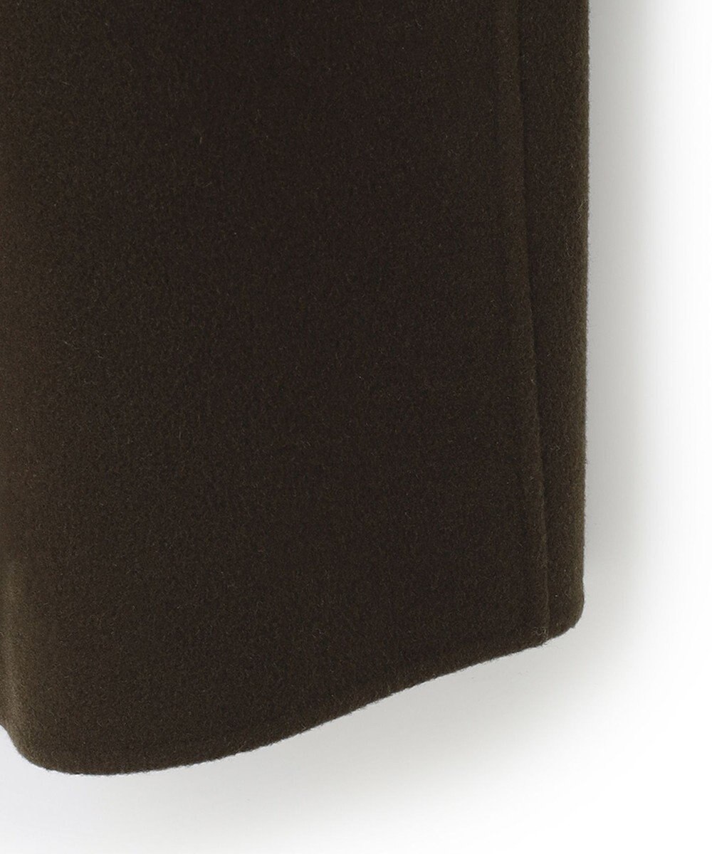 23区 S ウールリバー フード付き ミドル丈コート 