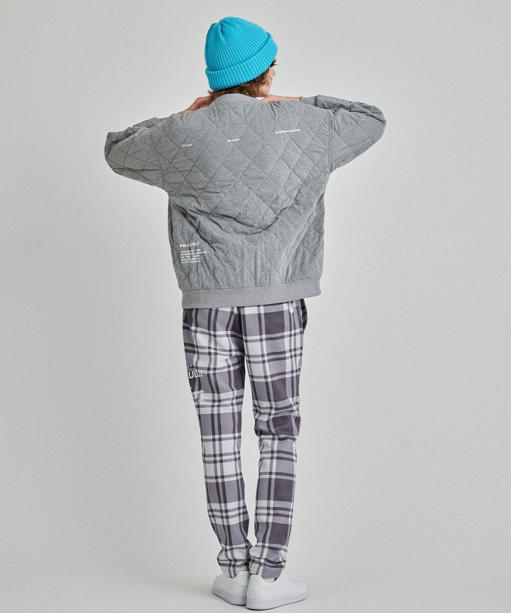 PW CIRCULUS 【MEN】中綿キルトスウェット 