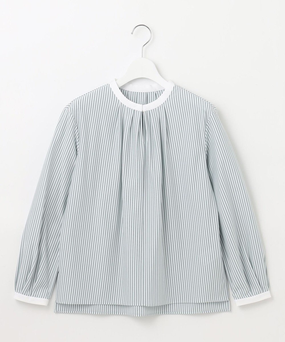 J.PRESS LADIES L ストライプジャージー カットソー 