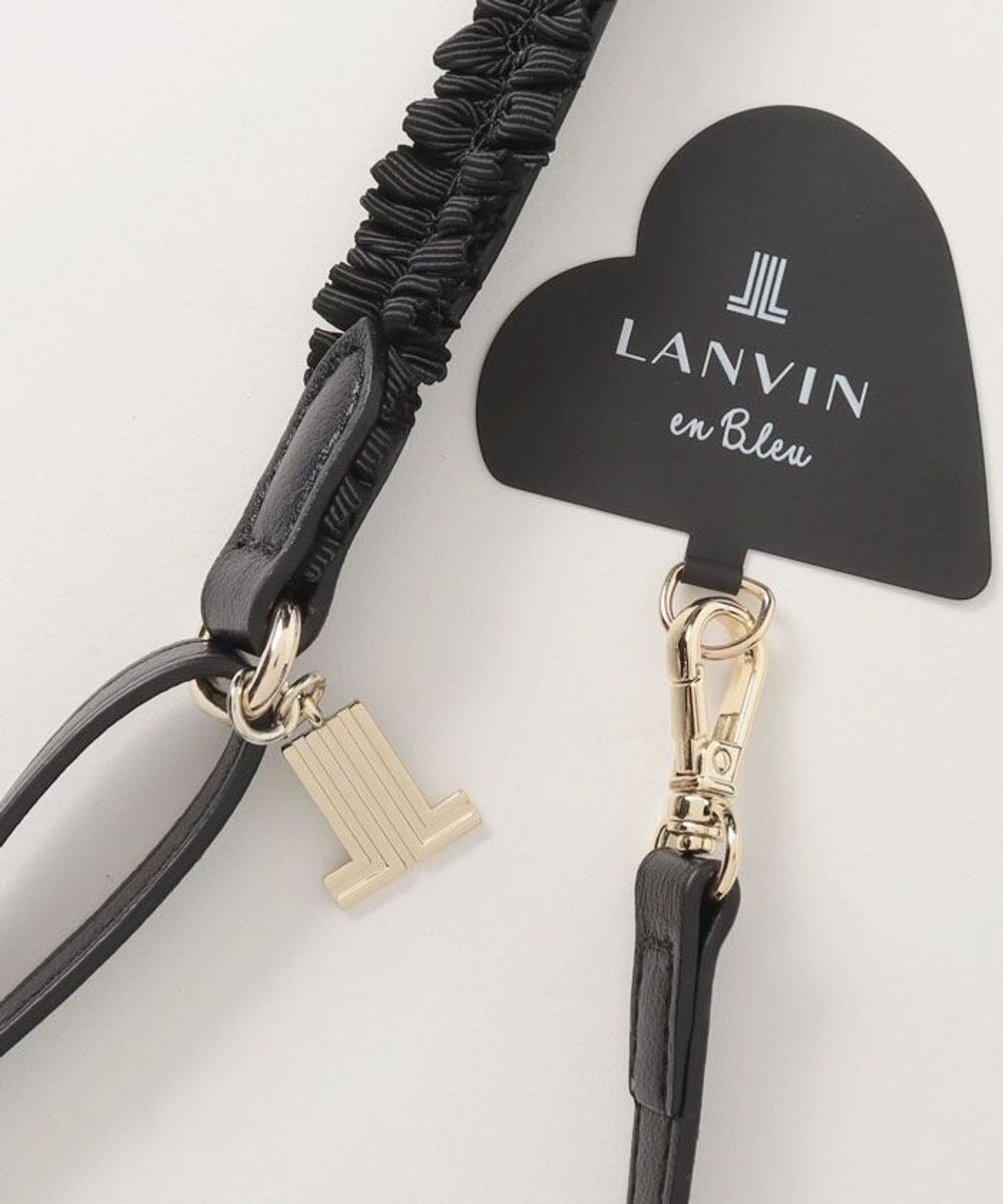 LANVIN en Bleu フリル スマホストラップ 