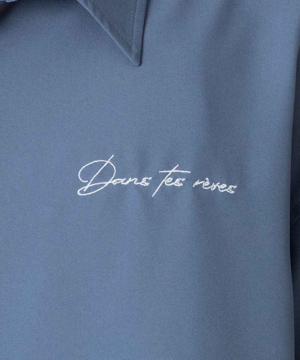 WEGO ワンポイントルーズシャツ（LS） 