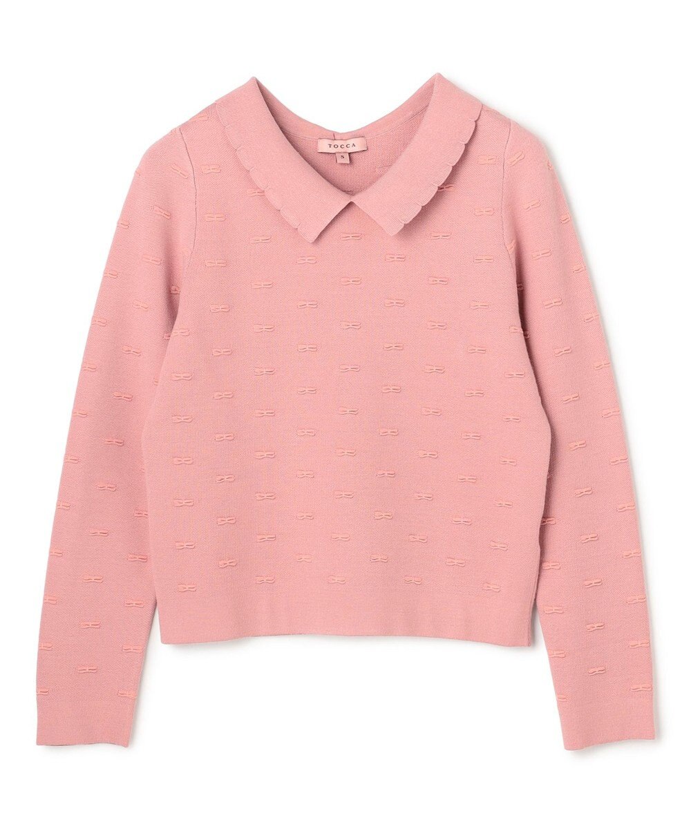 TOCCA 【chayさん着用】RIBBON BLOOM プルオーバー 