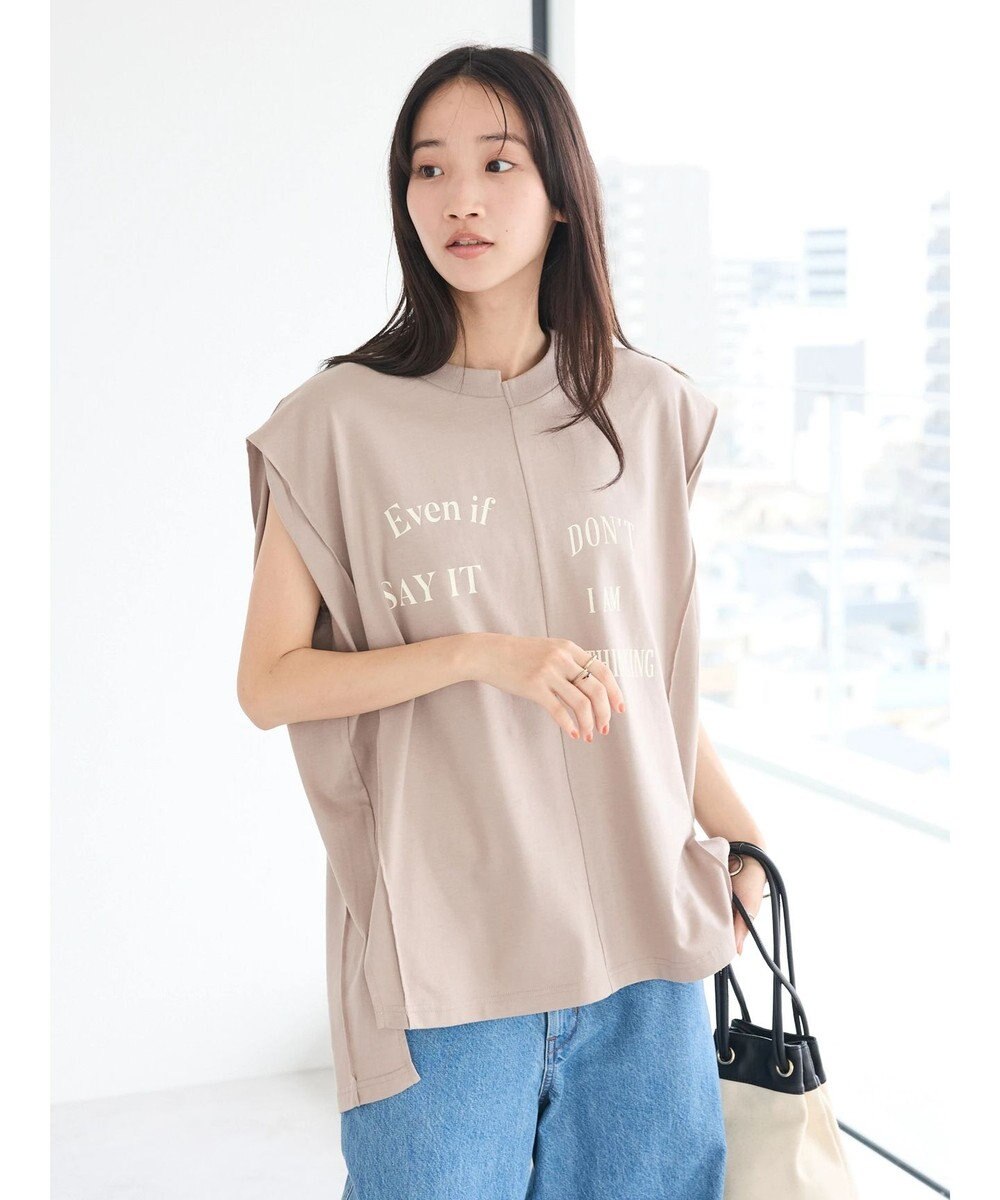 CRAFT STANDARD BOUTIQUE リメイクロゴノースリーブTee 