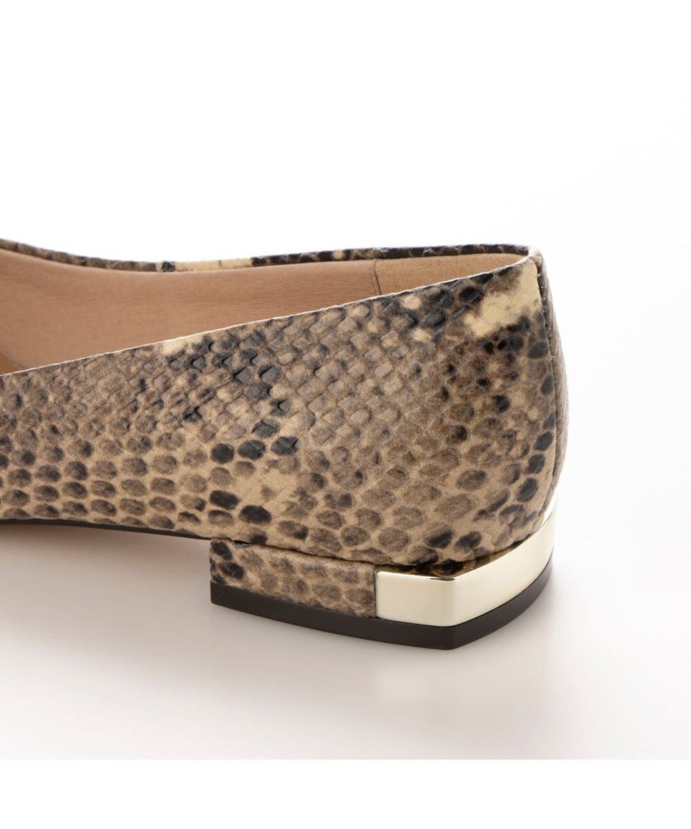 MODE ET JACOMO <MODE ET JACOMO>ローヒールスクエアトゥパンプス 