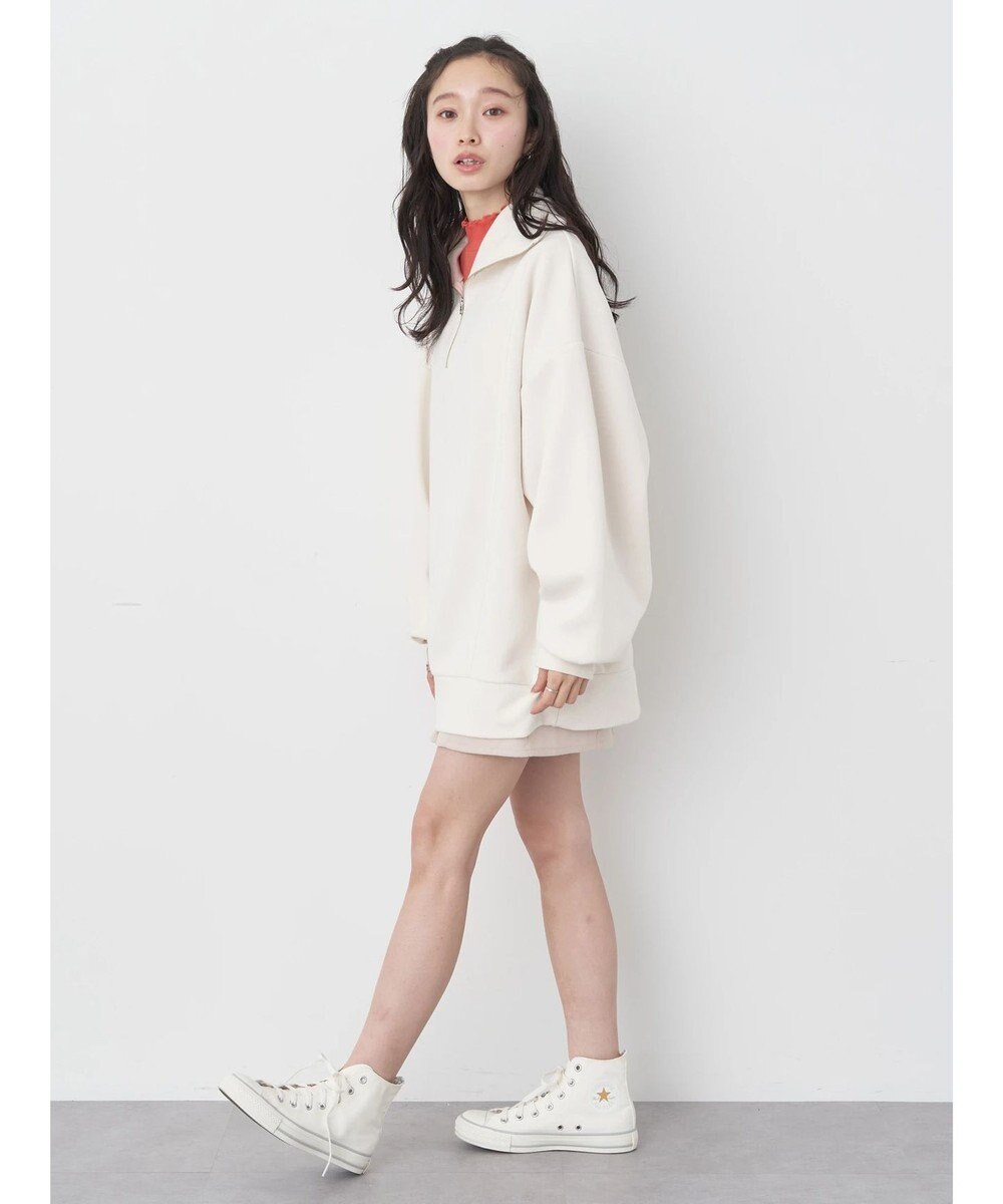 earth music&ecology スタンドｚｉｐダンボールチュニック 