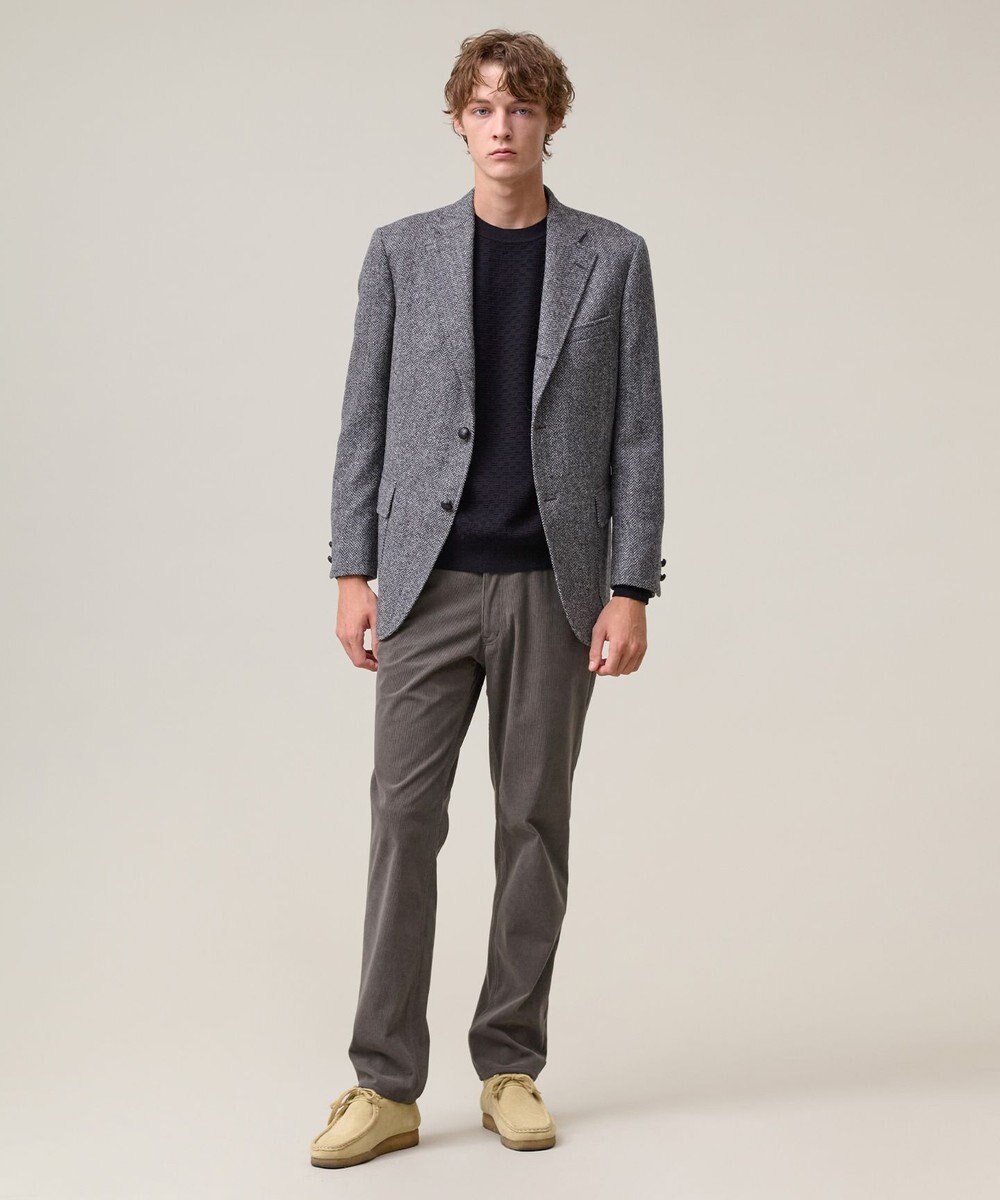 J.PRESS MEN 【ストレッチ】トリコットコーデュロイ5ポケット パンツ 