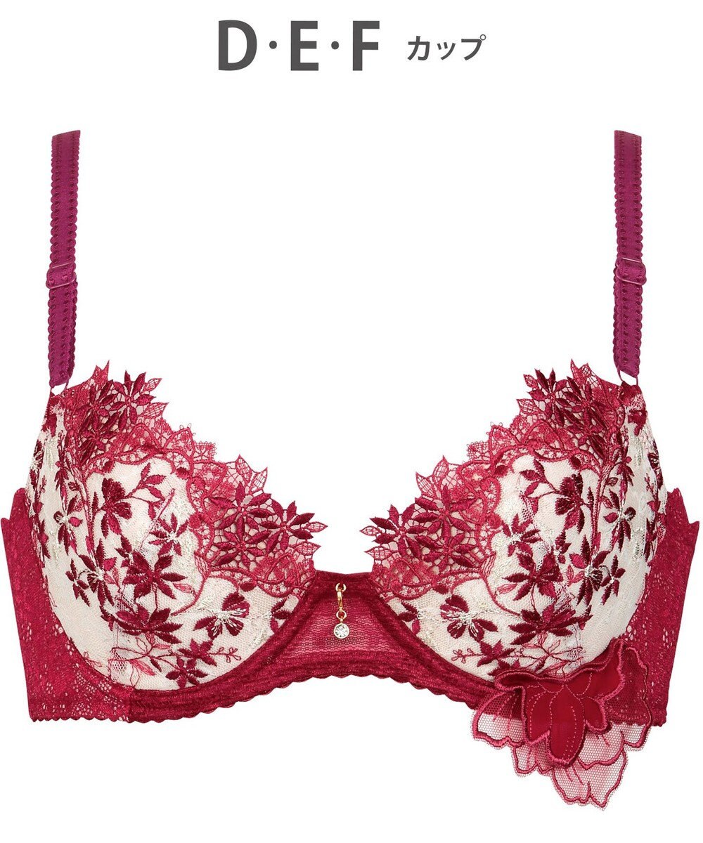 Wing 3/4カップブラ　【2680シリーズ】　背中すっきり　贅沢な総レース　ウイング／ワコール　PB2680 