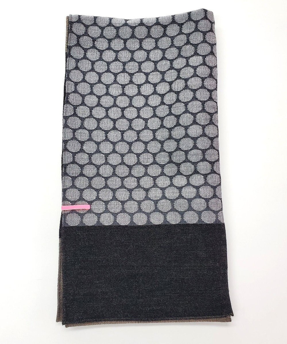 POLS ウールジャカードストール 