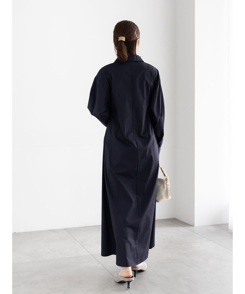 Te chichi サイドホックフロントジップワンピース 