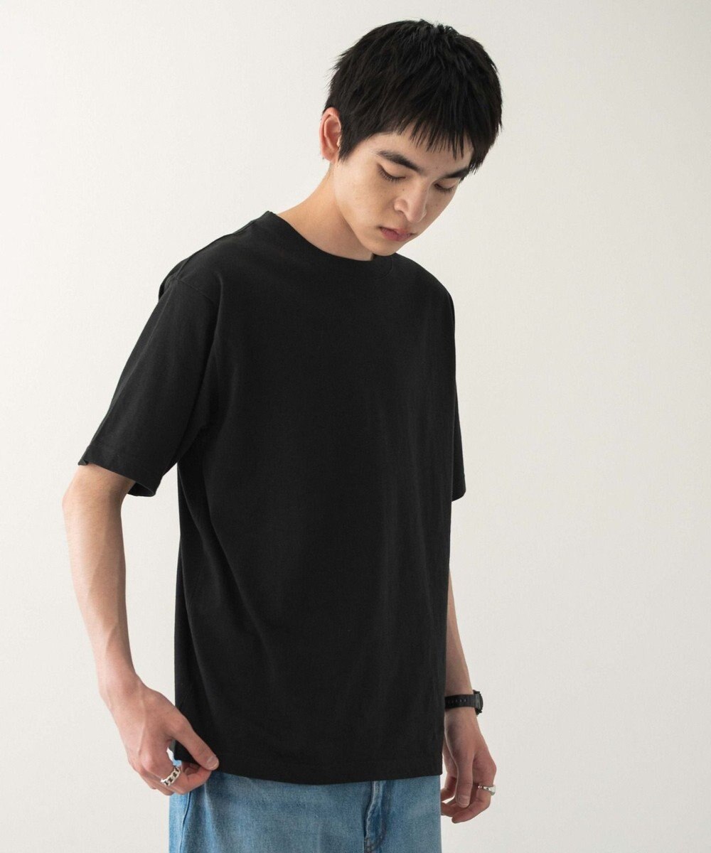 WEGO 【ユニセックス着用ITEM/MLサイズ展開/綿100%】リラックスフィットコットンT（SS） 