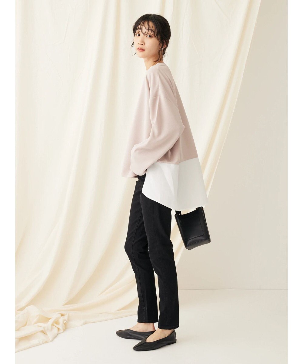 CRAFT STANDARD BOUTIQUE 布帛切替デザインプルオーバー 