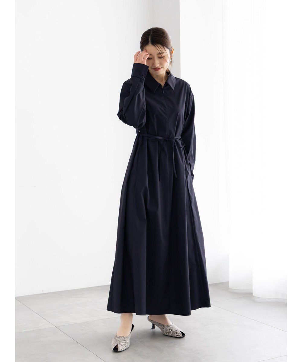 Te chichi サイドホックフロントジップワンピース 