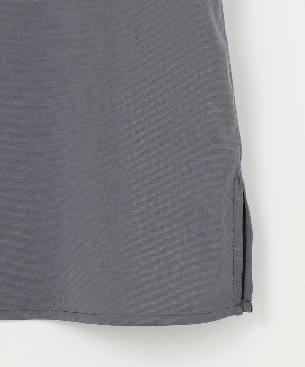 組曲 バウンディングシャーティング バンドカラーフリル ブラウス 