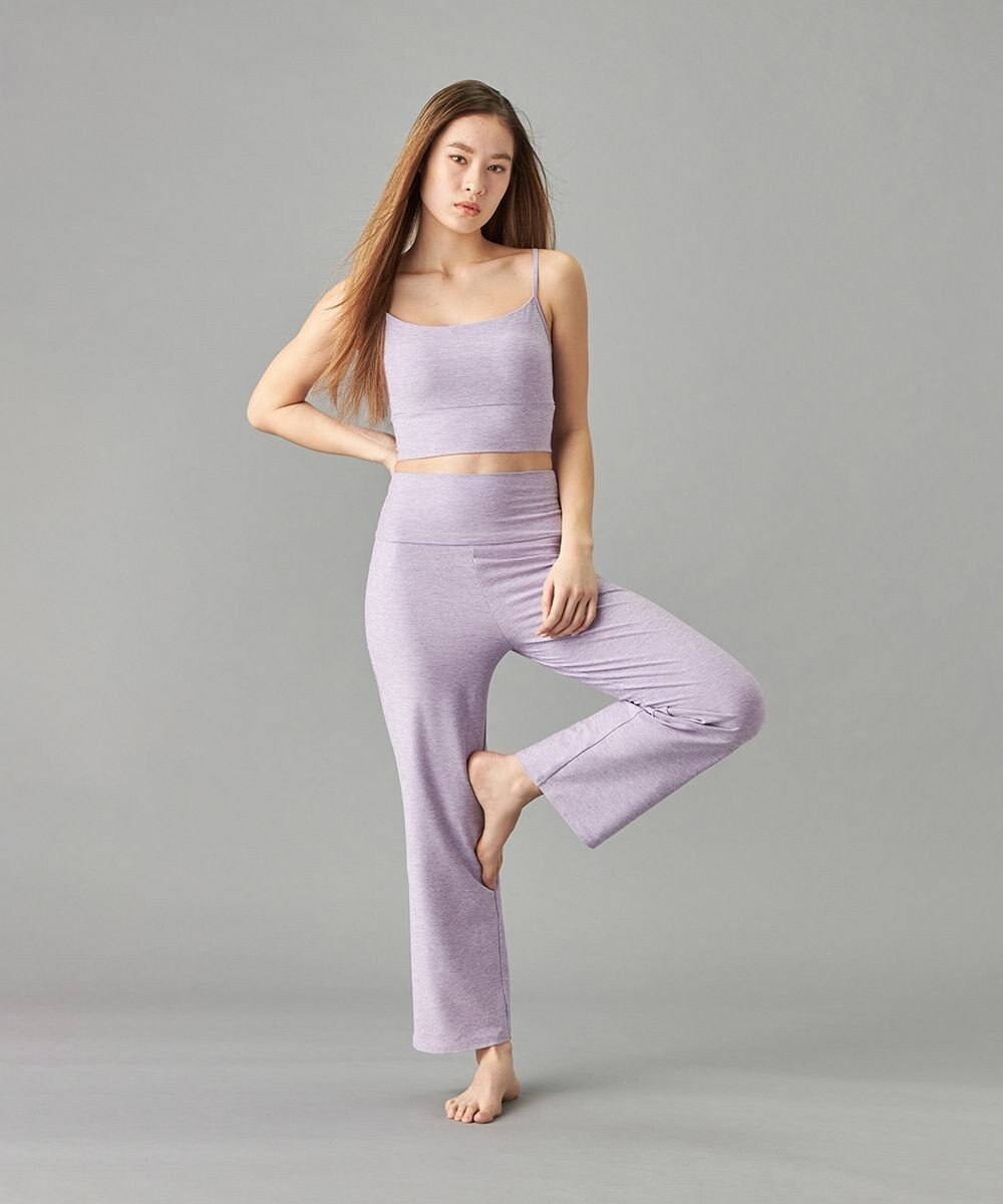 Chacott Peach Mokuストレートパンツ 