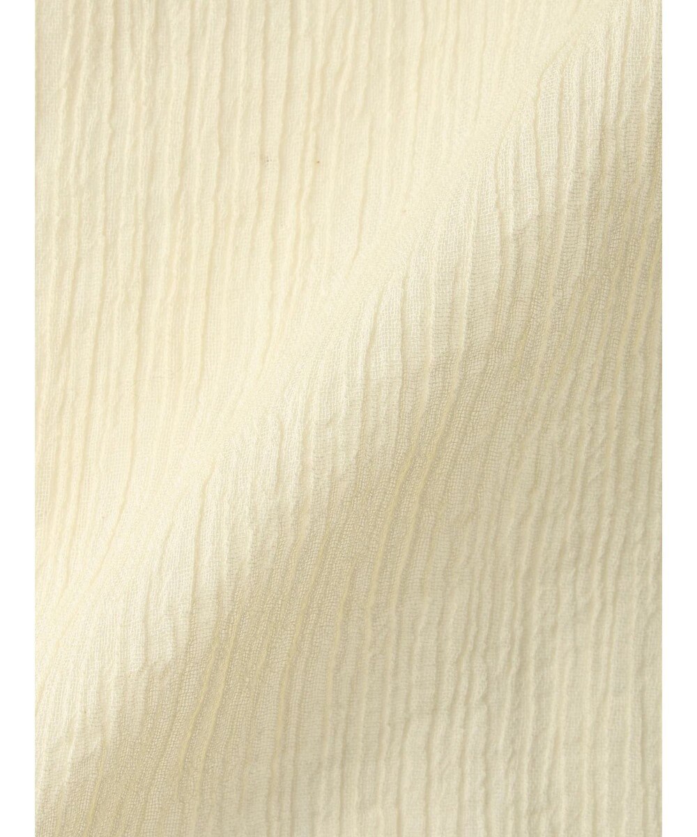 earth music&ecology ＳＥＴ２点クレープリボンブラウス＋インナー 