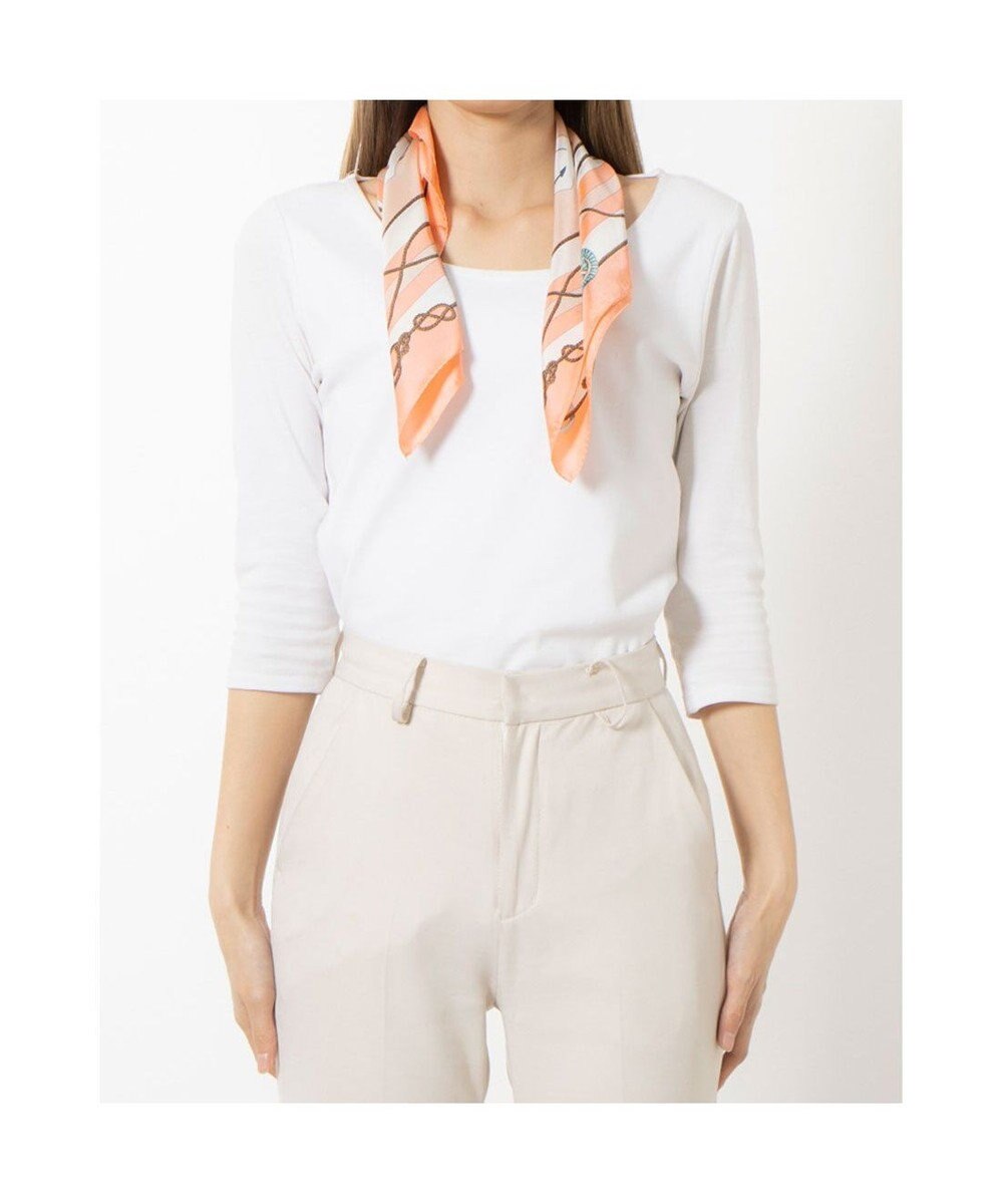 UNBILLION カカトゥ kakatoo / マリンガーランド柄シルクスカーフ 