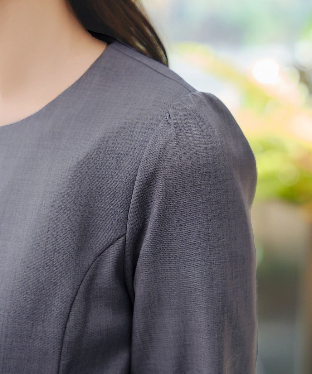 Tiaclasse リボン袖ジャレロ 