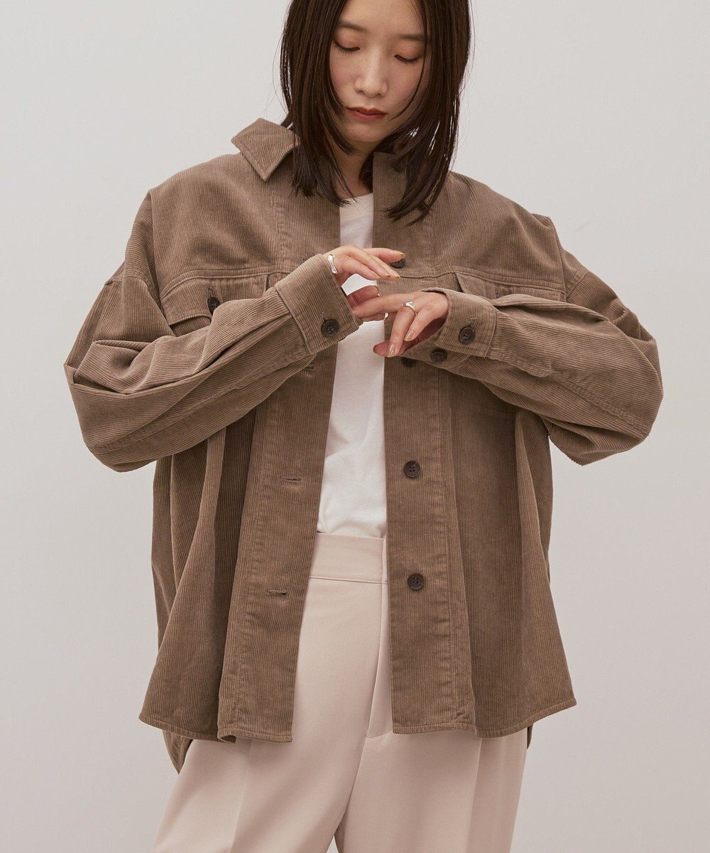 AMERICAN HOLIC コーデュロイCPOシャツジャケット 