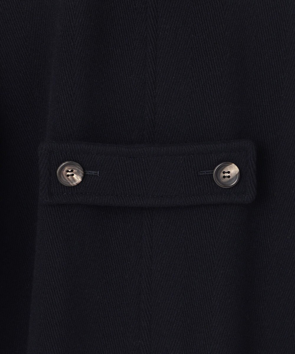 23区 ヘリンボーン ショート ピーコート 