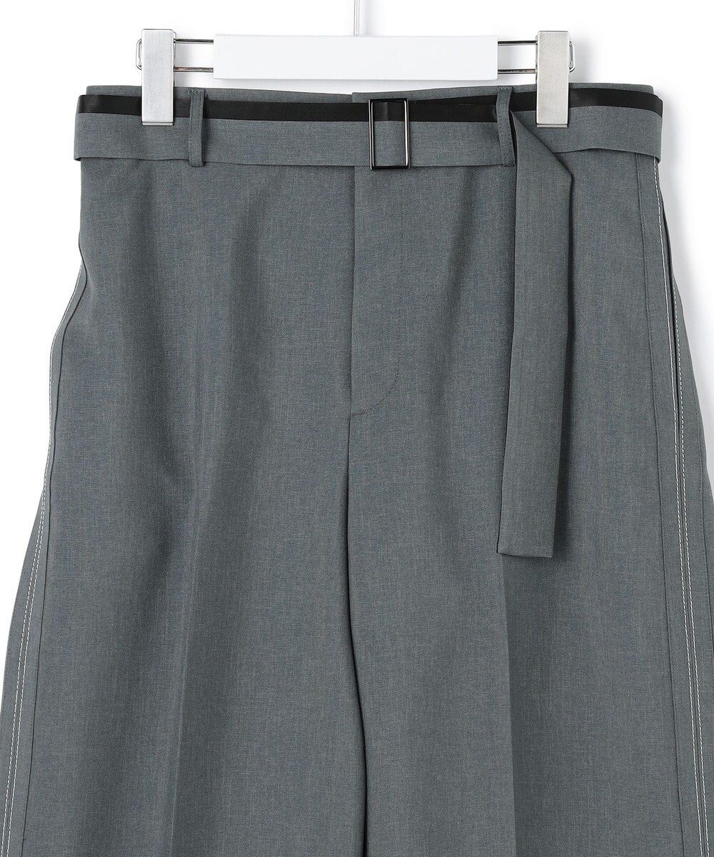 ICB 【WEB＆一部店舗限定】 SerikaWorsted ワイドストレートパンツ 
