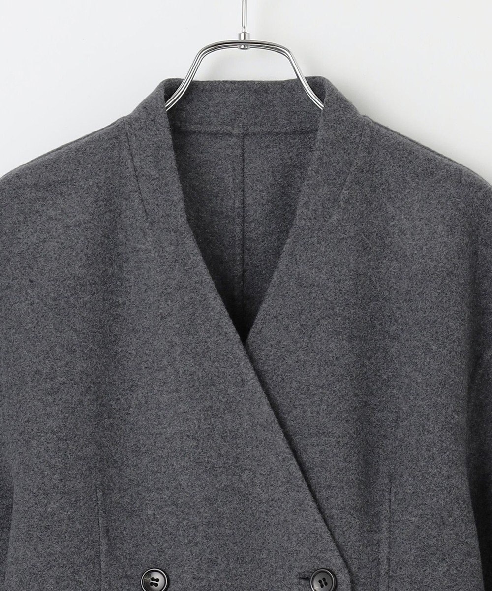 #Newans ウエストシェイプリバーコート 