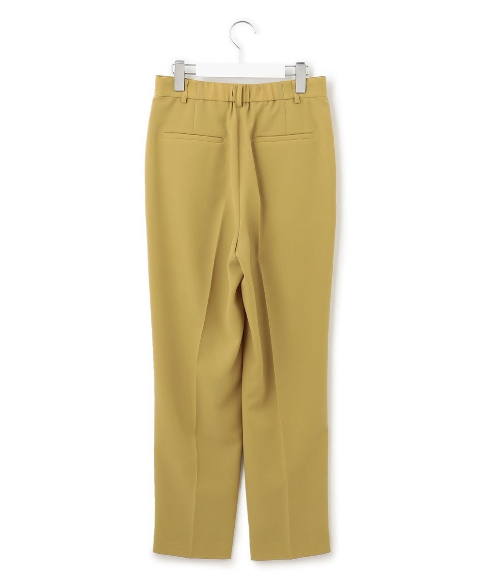 23区 【洗える】ポリエステルストレッチツイル テーパードパンツ 