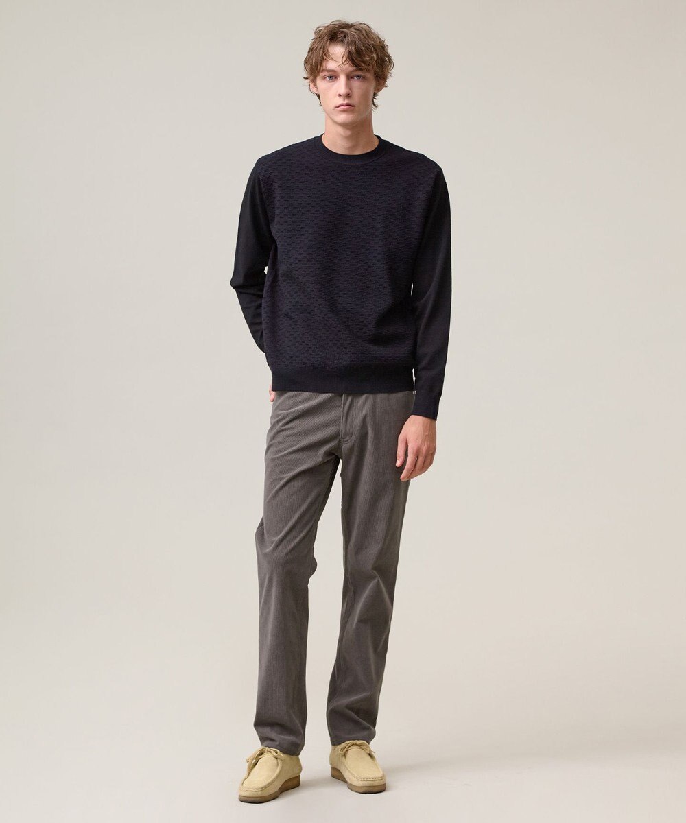 J.PRESS MEN 【ストレッチ】トリコットコーデュロイ5ポケット パンツ 