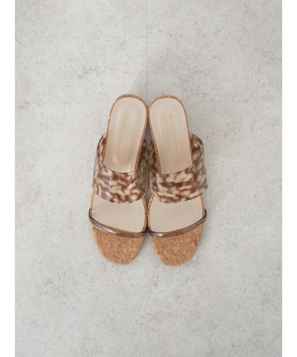 earth music&ecology ＯＲｉｅｎｔａｌＴＲａｆｆｉｃ　クリアストラップサンダル 