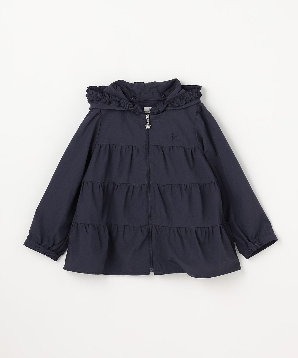 組曲 KIDS 【110-140㎝】 撥水ティアードマウンパ 