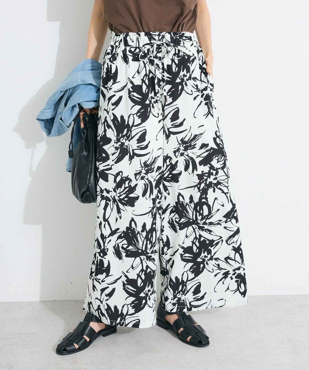 CRAFT STANDARD BOUTIQUE プリントイージーパンツ 