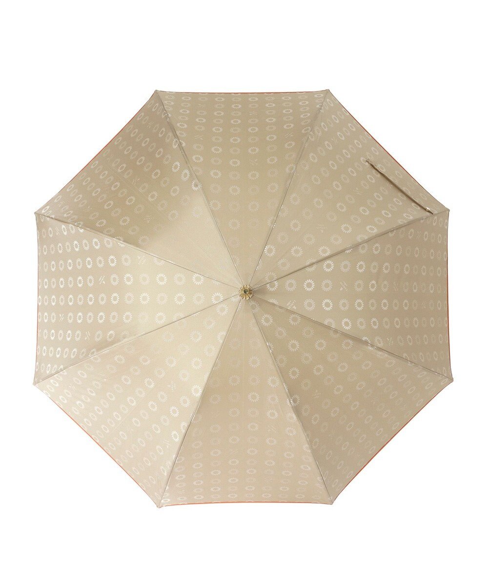 MOONBAT LANVIN en Bleu 長傘 ジャカード×パイピング 