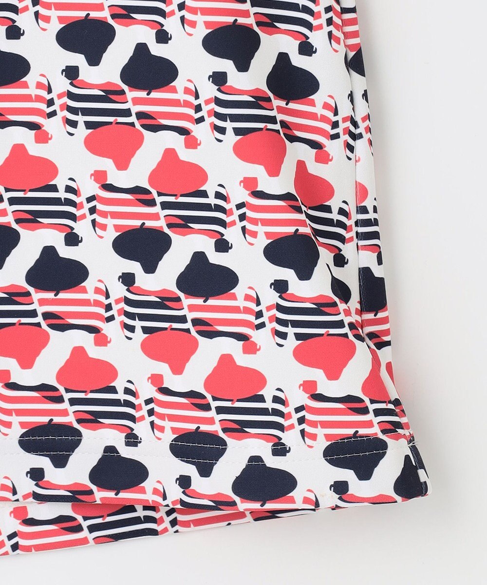 23区GOLF 【WOMEN】ＰＡＲＩＳ柄プリント ダンボール スカート 