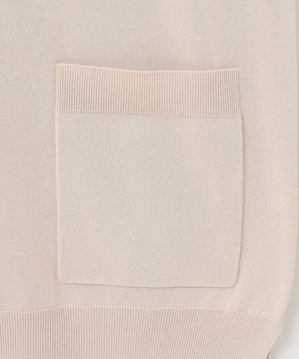 J.PRESS LADIES L 【洗える】シルキーレーヨンストレッチ Vネック カーディガン 