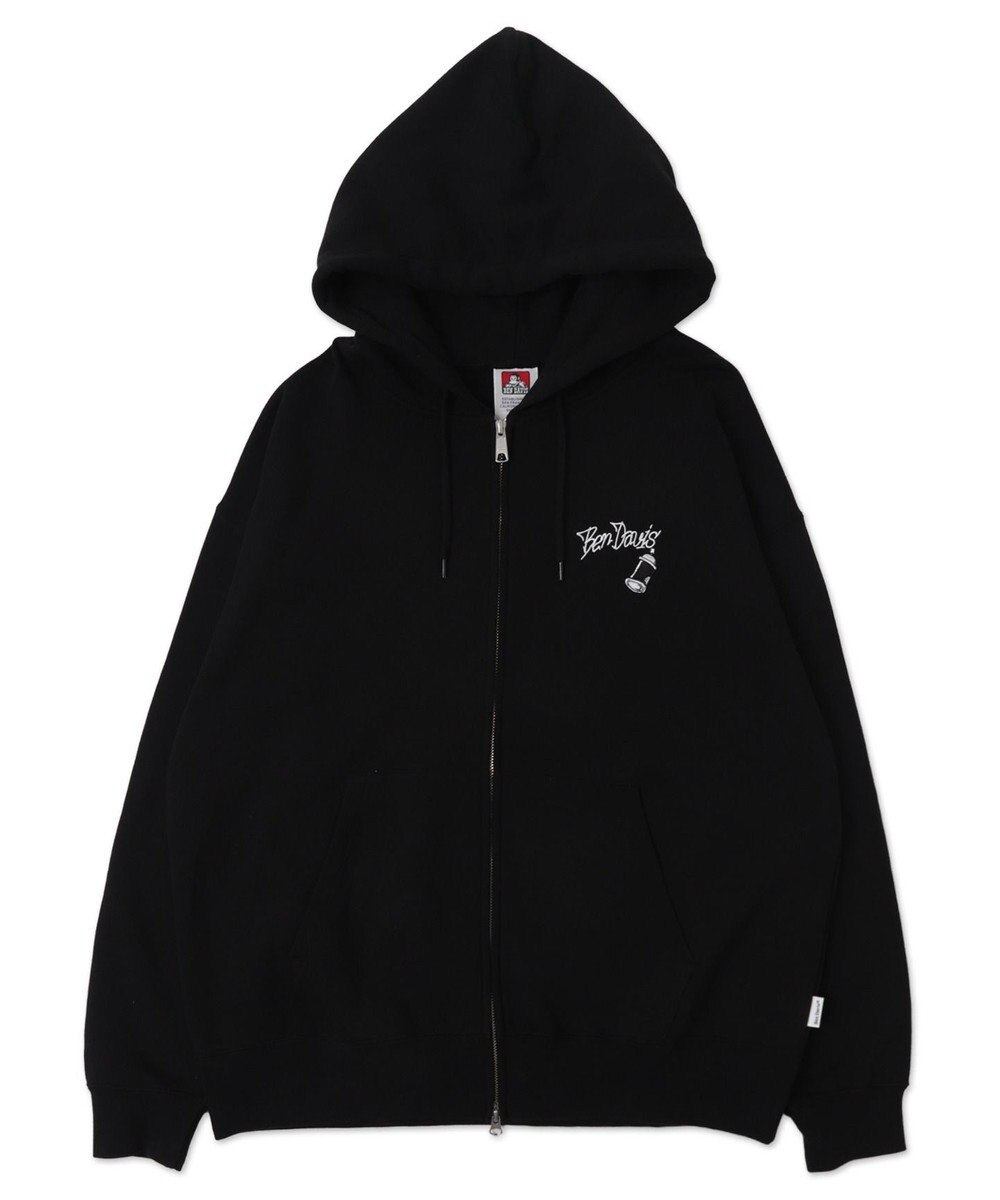 WEGO 【ユニセックス着用ITEM/MLサイズ展開】別注BENDAVISグラフィックジップパーカー 