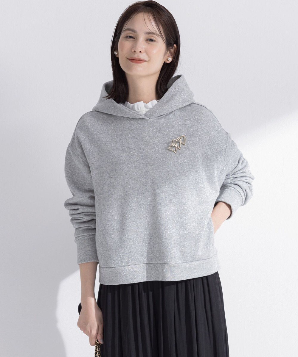 組曲 スリーハート ブローチ 