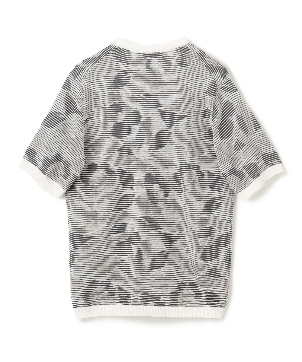 JOSEPH HOMME メキシカンブラインドジャガード　クルーネック半袖ニット 