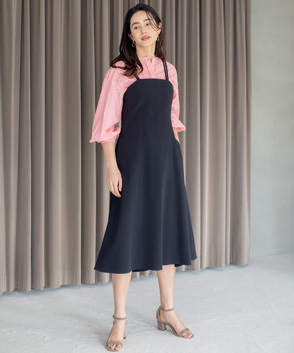 組曲 S エンブロイダリーレース ブラウス 