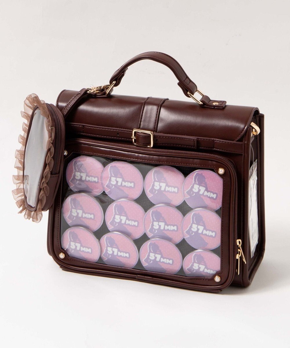 WEGO 【痛バ＆推し活グッズ】レターフラップ痛ショルダー 