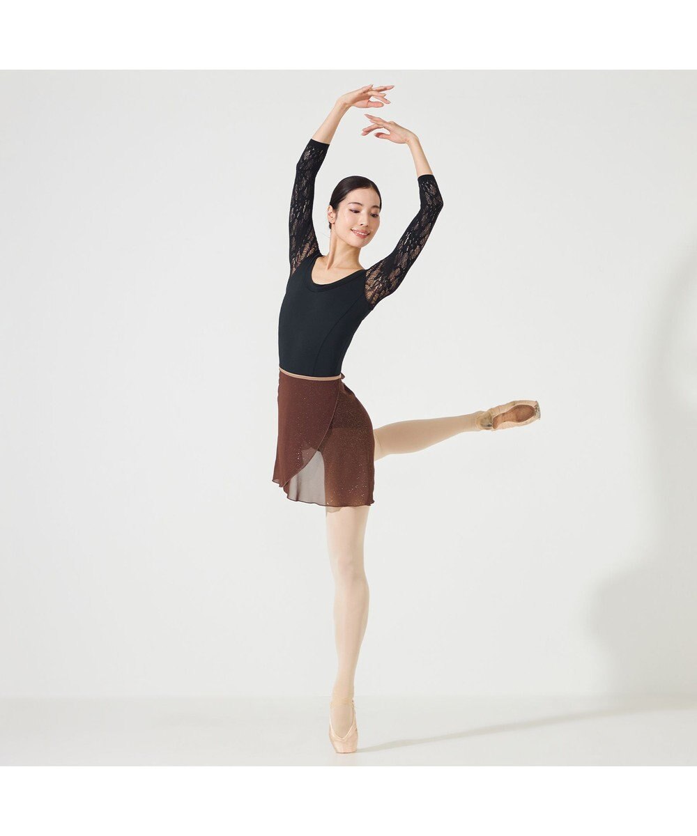 Chacott ロングスリーブレオタード 