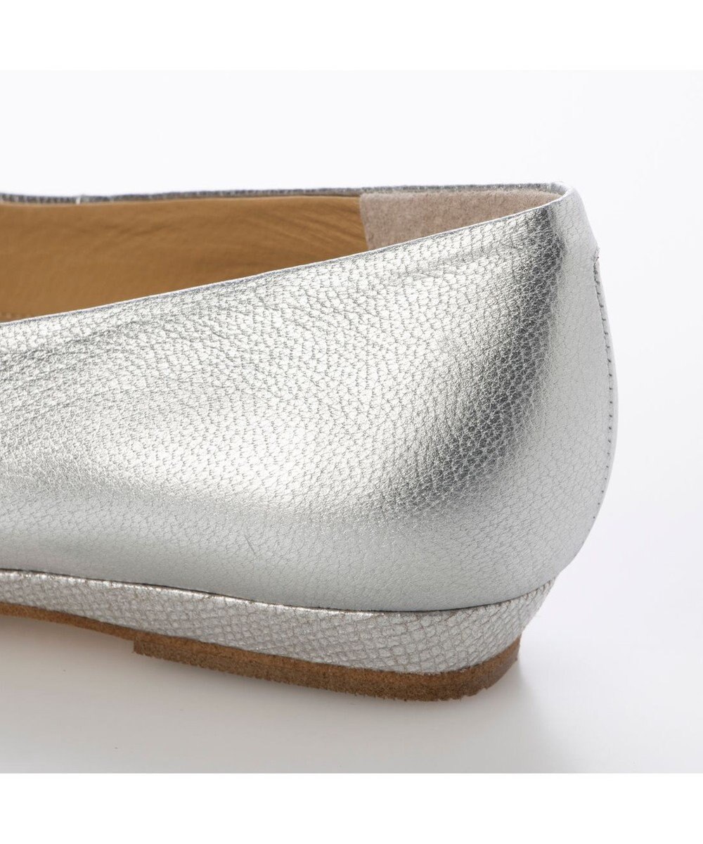 MODE ET JACOMO <MODE ET JACOMO>スクエアトゥフラットパンプス 