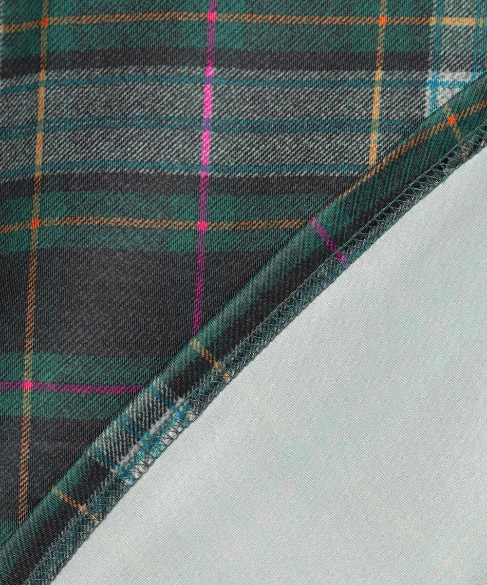 23区GOLF 【WOMEN】チェック長袖ポロシャツ 