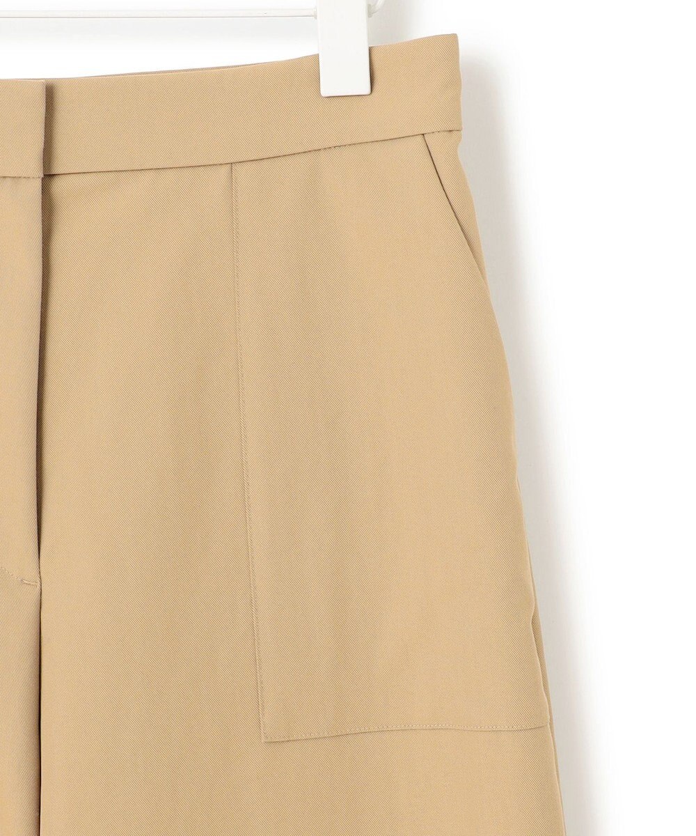 ICB 【洗える】ストレッチピーチツイル バレルパンツ 