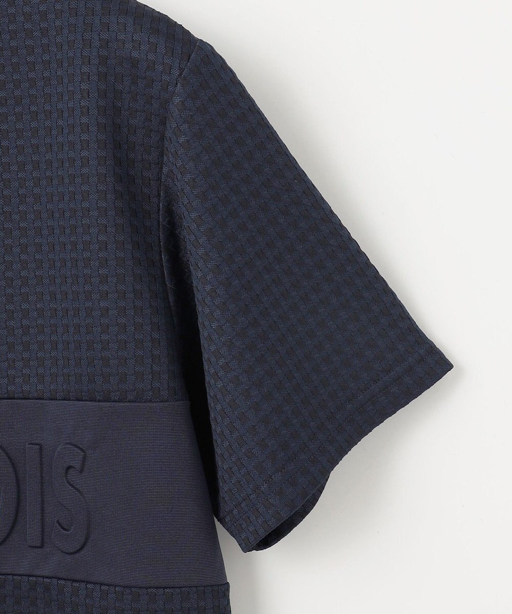 23区GOLF 【MEN】着脱しやすいバンプジャージー　ハーフジップカットソー 