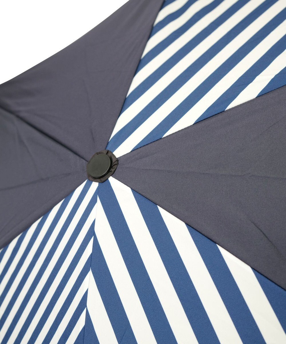 +RING 【簡単/便利】UNISEX 自動開閉式 折傘58cm NVY-STP T1238 